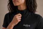 Half-zip t-shirt